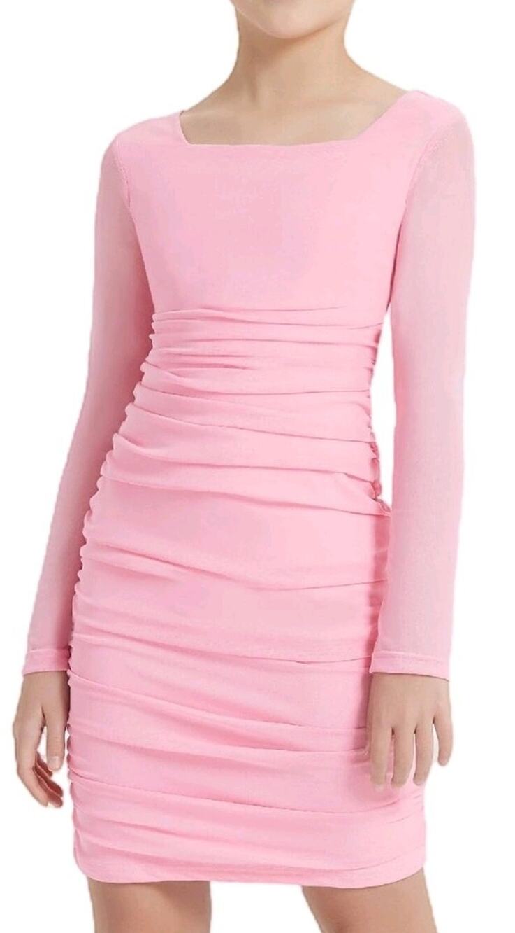 EXARUS Girls Formal Dress Homecoming Party Dance Tween Bodycon Tight Short